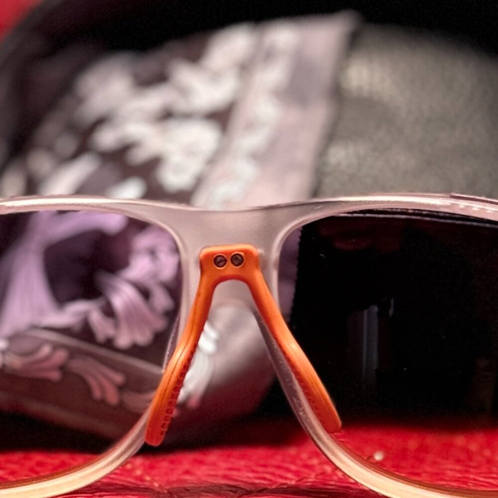 Chrome Hearts Lo Rita Shield Sunglasses – Translucent Grey Frame - Picture 6 of 8